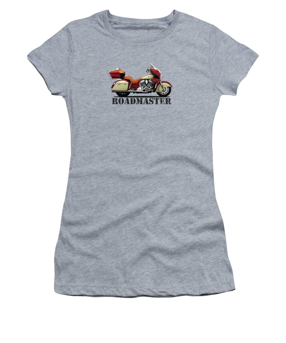 Indian Roadmaster Women's T-Shirt featuring the photograph The Roadmaster by Mark Rogan