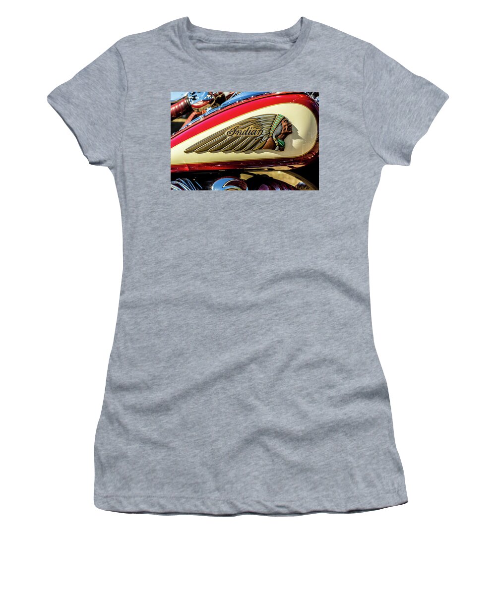 Indian Women's T-Shirt featuring the photograph Indian Tank by Keith Hawley