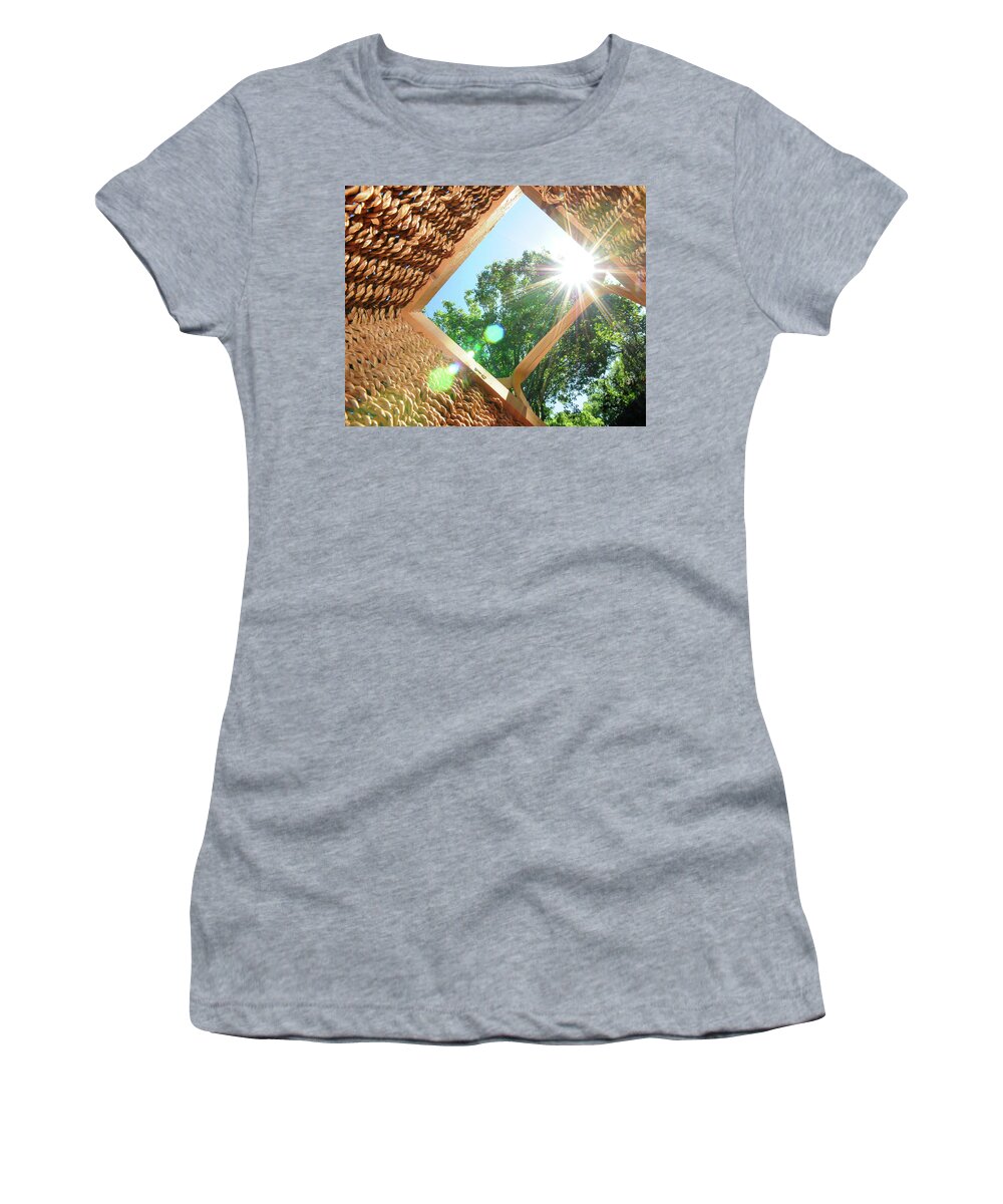 Picnic Women's T-Shirt featuring the photograph Inside the Picnic basket by Ted Keller