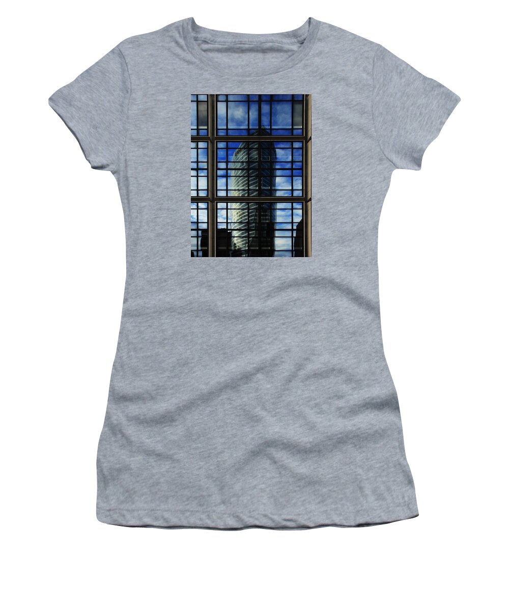 Window Women's T-Shirt featuring the photograph Inside the window by Emme Pons