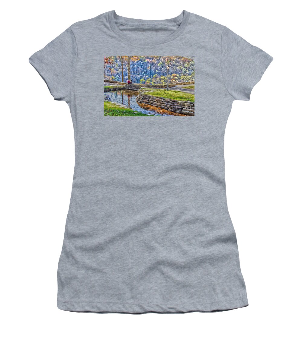 Inspiration Point Women's T-Shirt featuring the photograph Inspiration by William Norton