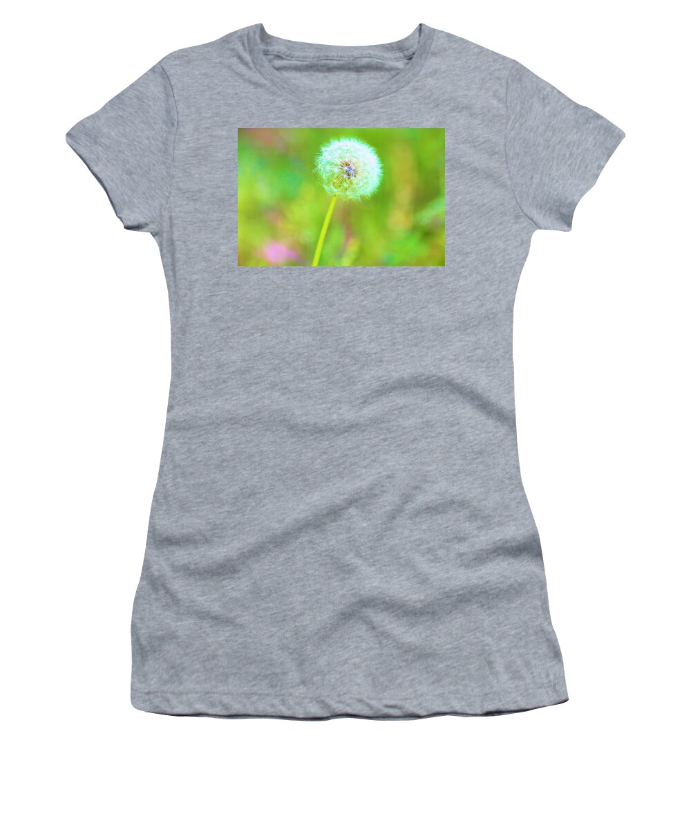 Nature Women's T-Shirt featuring the photograph Iridescent Glow by Karen Wagner