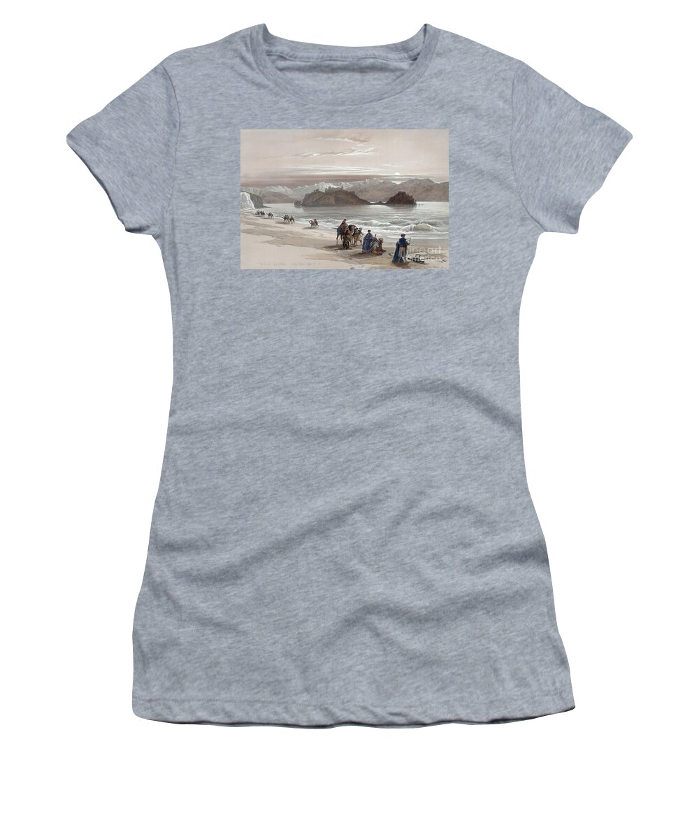 1839 Women's T-Shirt featuring the drawing Isle Of Graia, 1839 by Granger