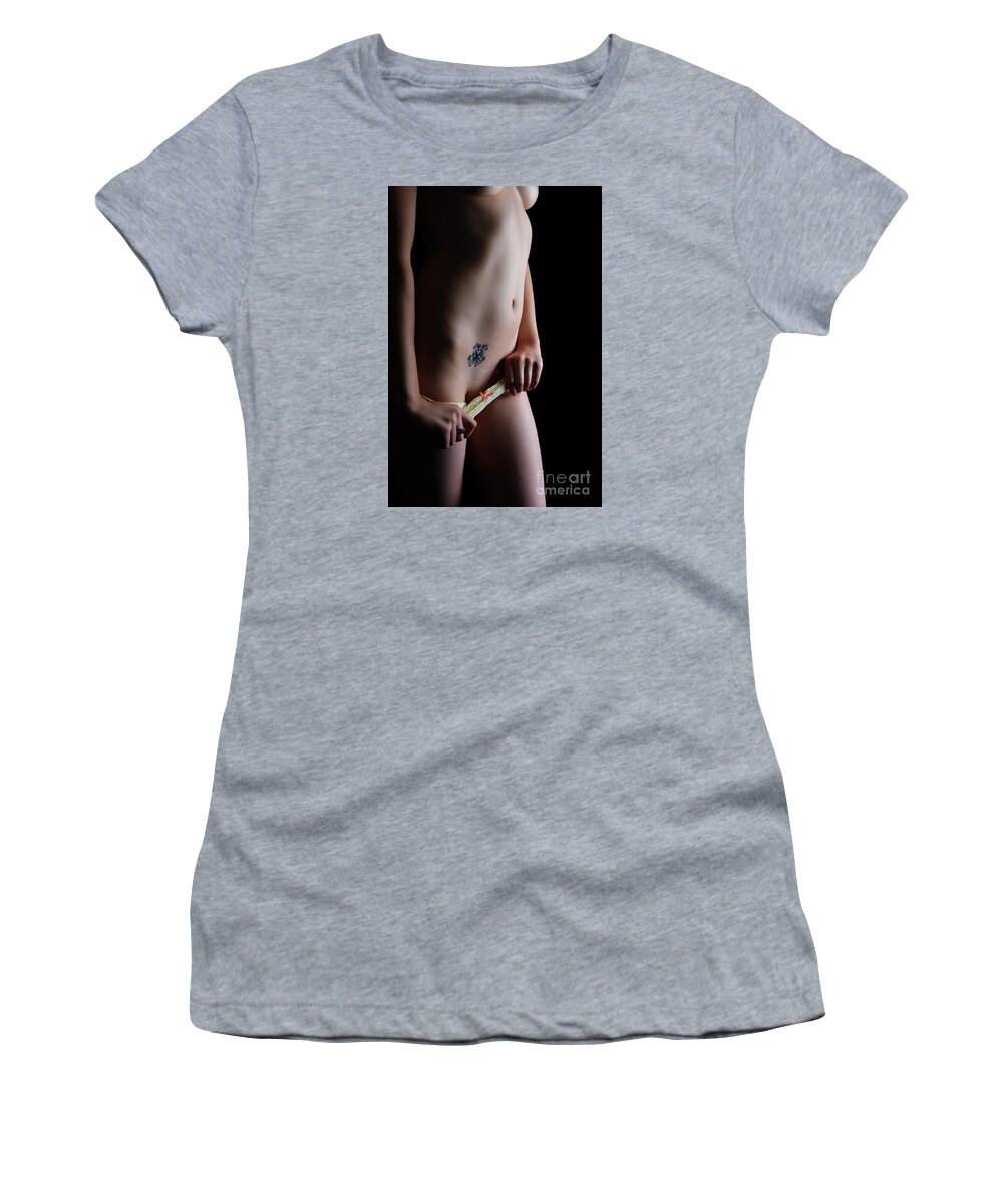 Artistic Women's T-Shirt featuring the photograph It is Now or Never by Robert WK Clark