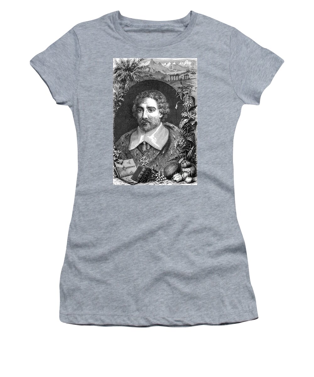 Science Women's T-Shirt featuring the photograph Joseph De Tournefort, French Botanist by Science Source