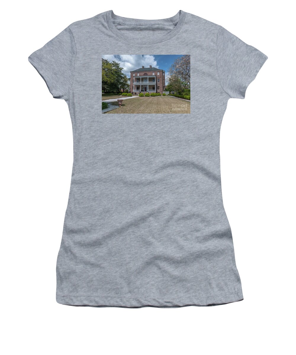 The Joseph Manigault House Women's T-Shirt featuring the photograph Joseph Manigault by Dale Powell