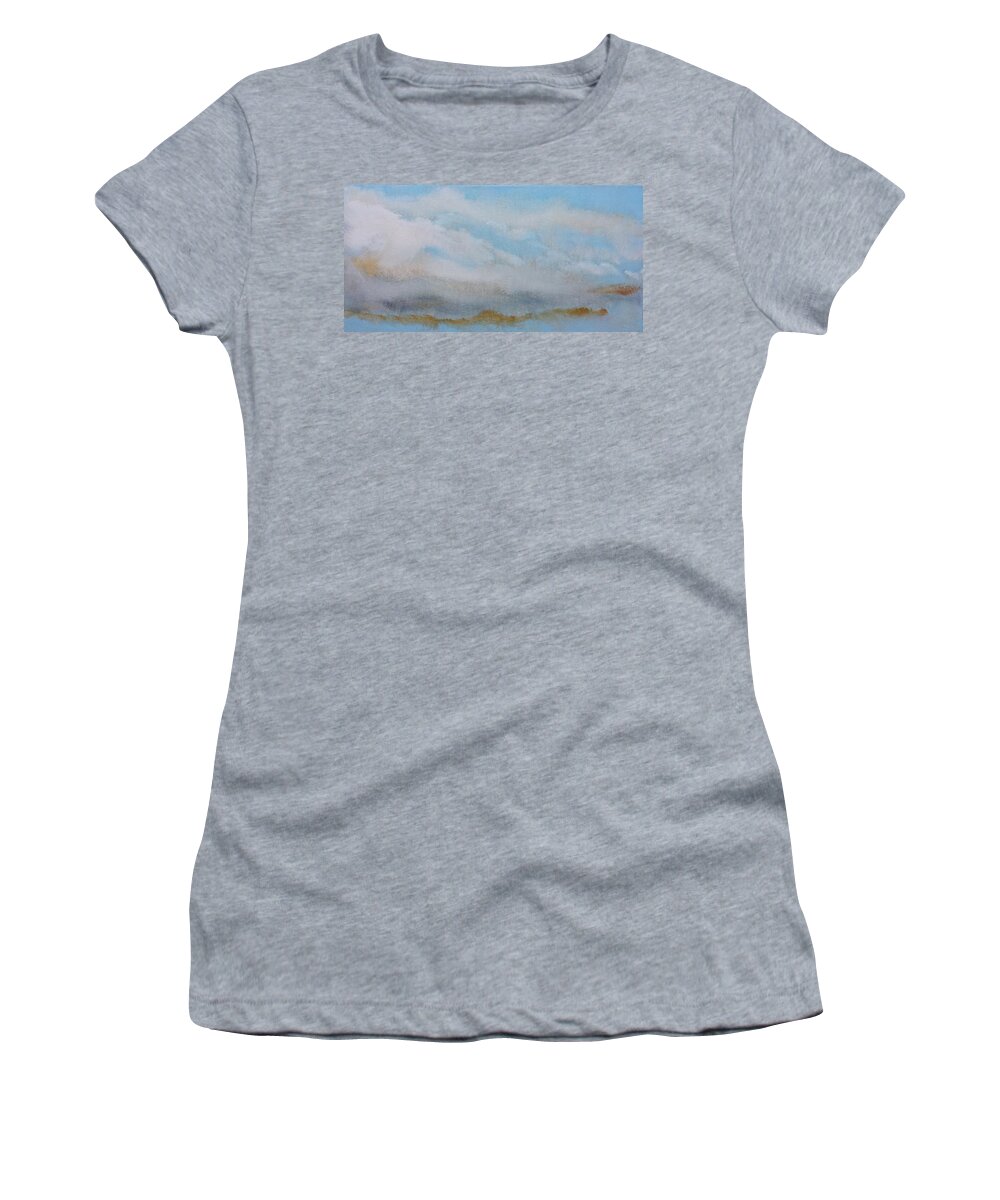 Cloud Women's T-Shirt featuring the painting Just A Dream by Susan E Hanna