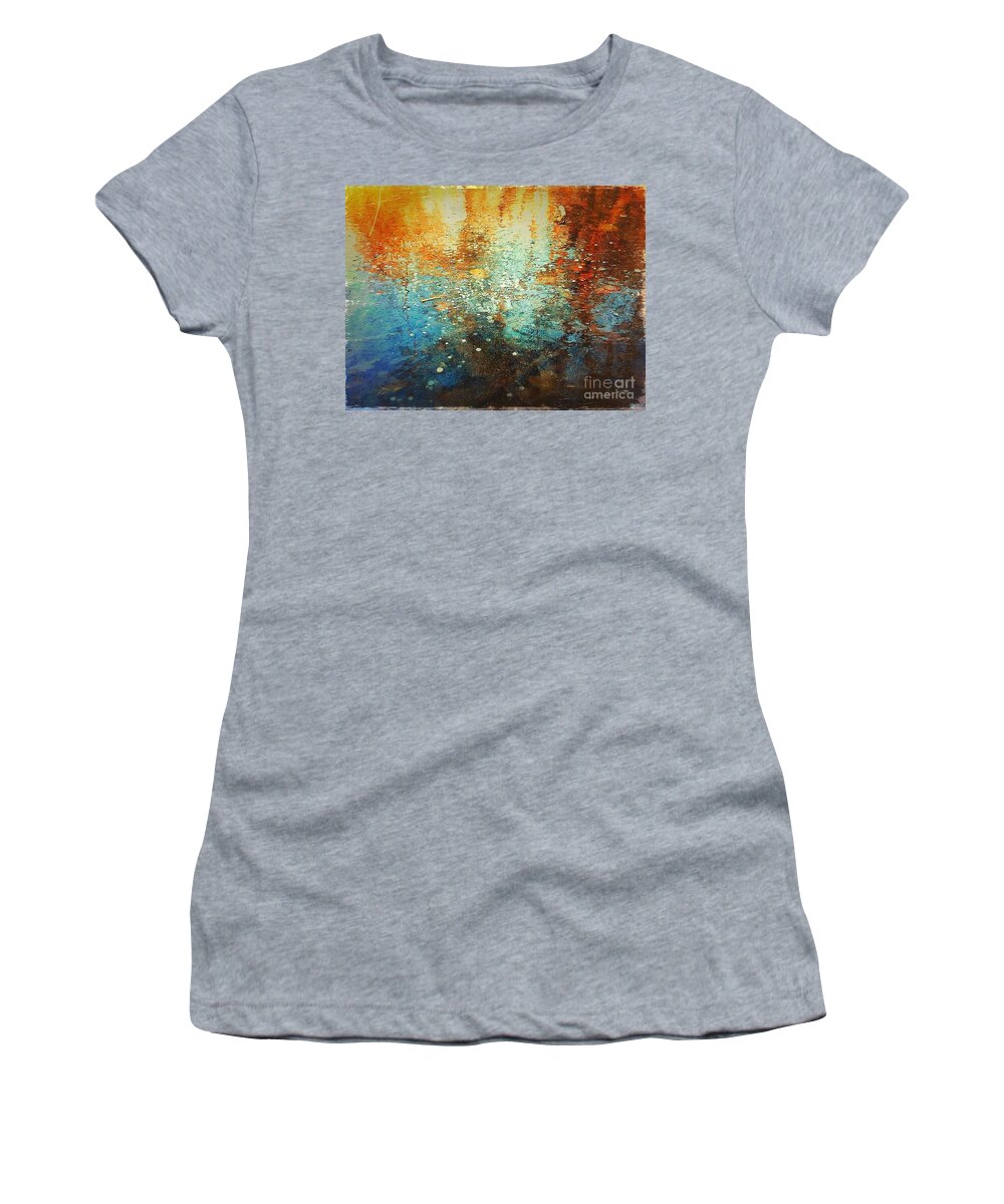 Photo Women's T-Shirt featuring the digital art Just a happy day by Delona Seserman