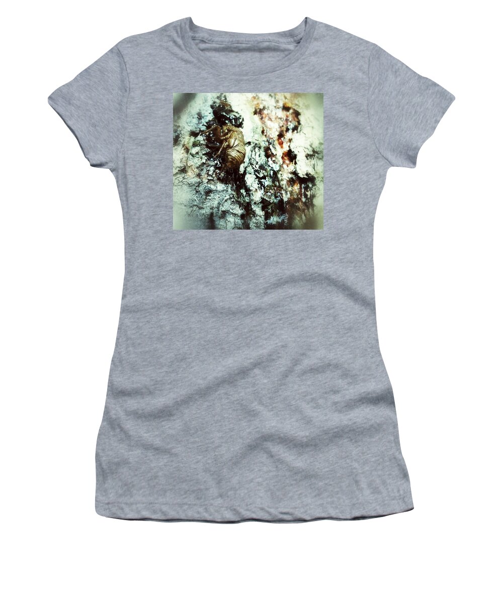 Bug Women's T-Shirt featuring the photograph Just a Shell by Robert Knight