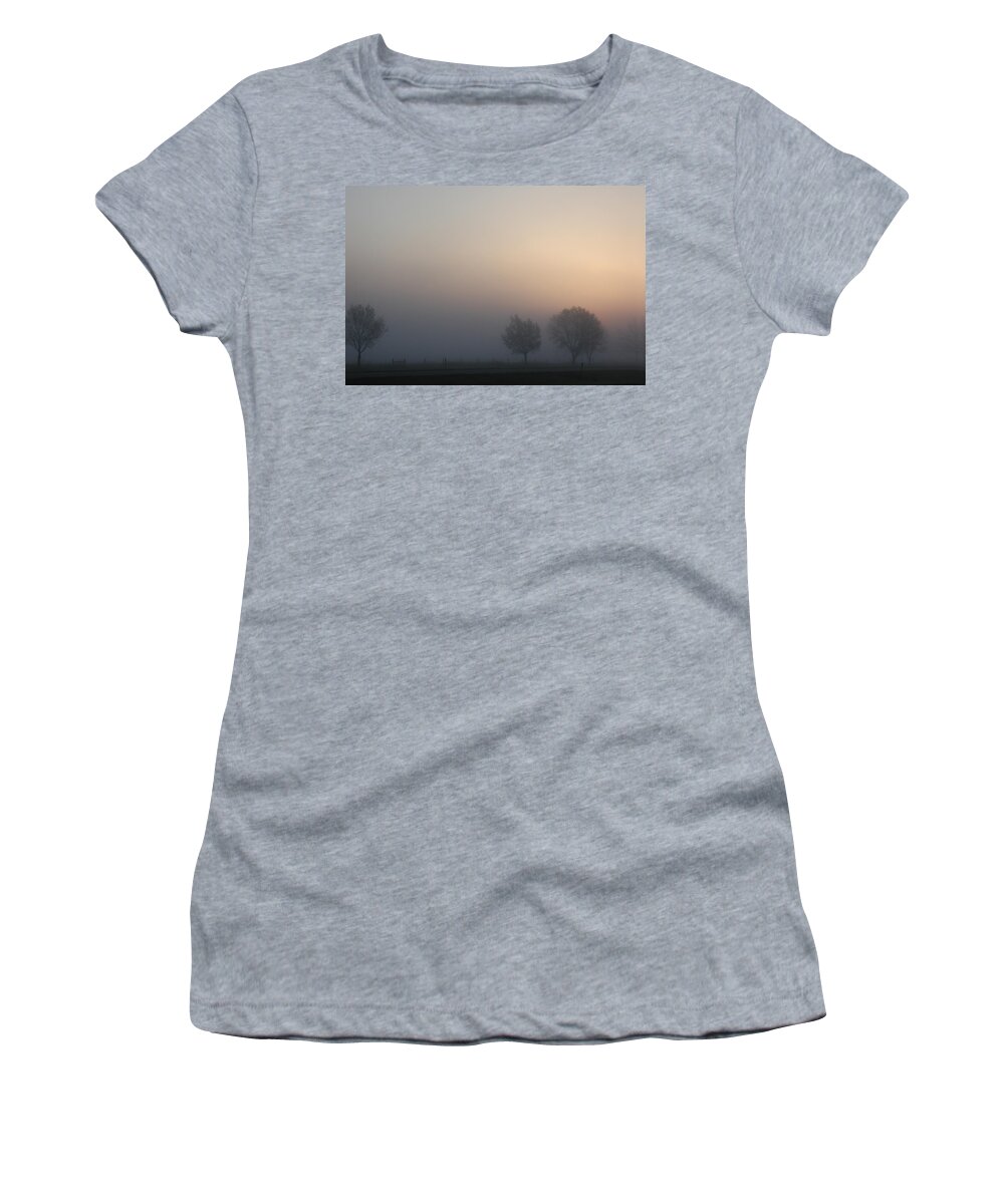 Kansas Women's T-Shirt featuring the photograph Kansas Morning by DArcy Evans