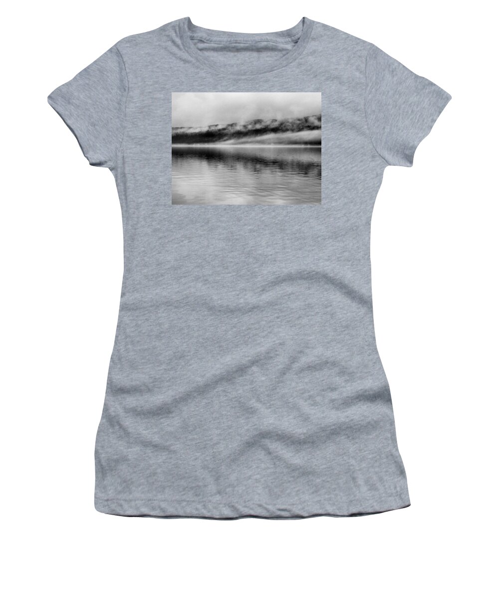 Keuka Lake Women's T-Shirt featuring the photograph Keuka Mists by Joshua House