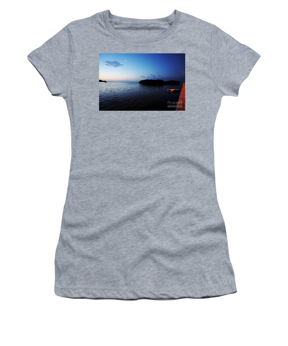 Key West Women's T-Shirt featuring the photograph Key West morning1 by Merle Grenz