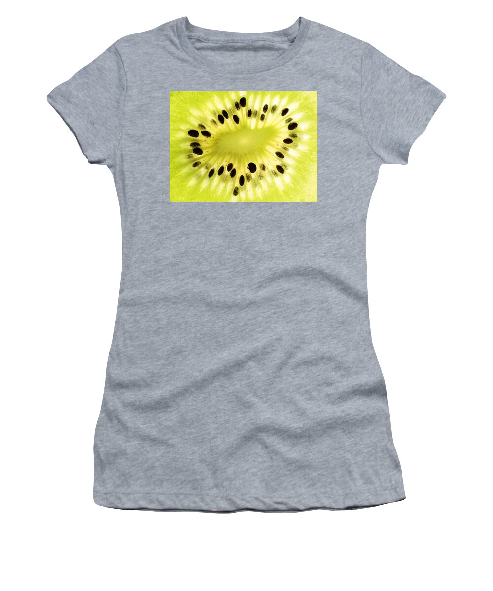 Close Women's T-Shirt featuring the photograph KIWI Fruit by Paul Ge