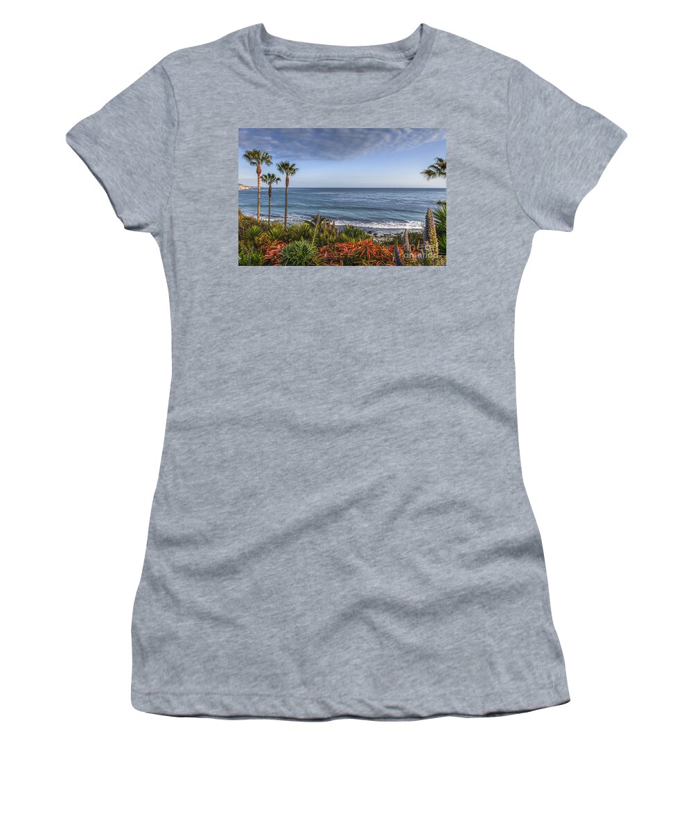 Laguna Beach Ca Women's T-Shirt featuring the photograph Laguna Beach Heisler Cove by David Zanzinger