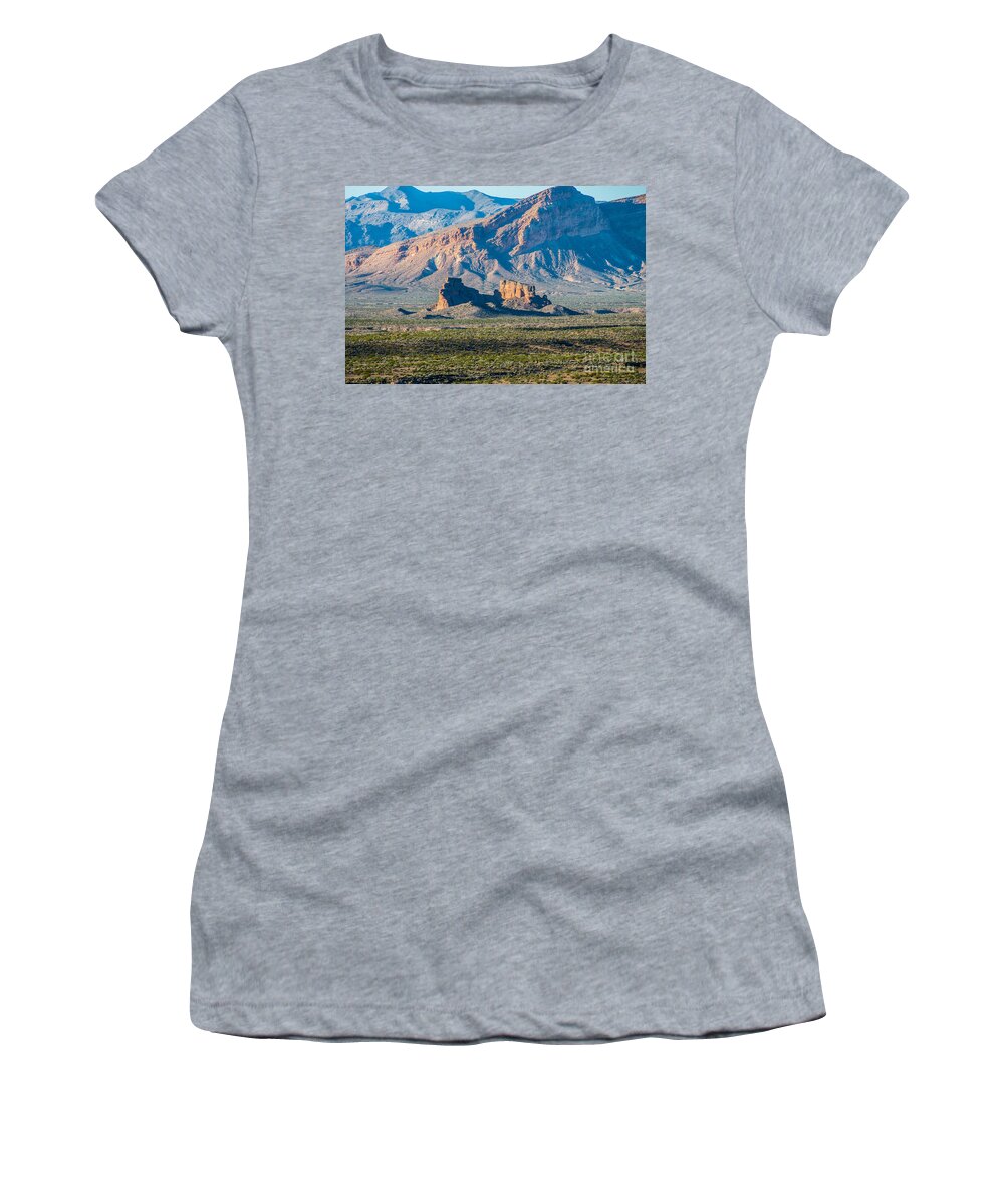 Mountains Women's T-Shirt featuring the photograph Lake Mead National Park by Stephen Whalen