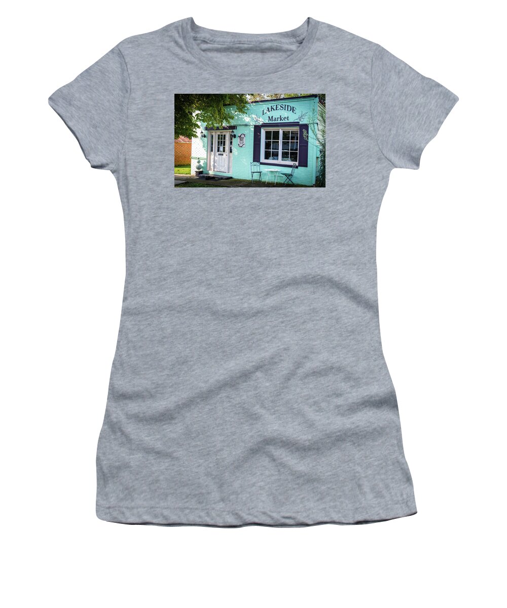 Market Women's T-Shirt featuring the photograph Lakeside Market by Doug Camara