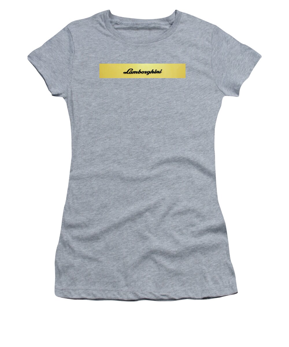Vehicle Women's T-Shirt featuring the photograph Lamborghini Two by Caroline Stella