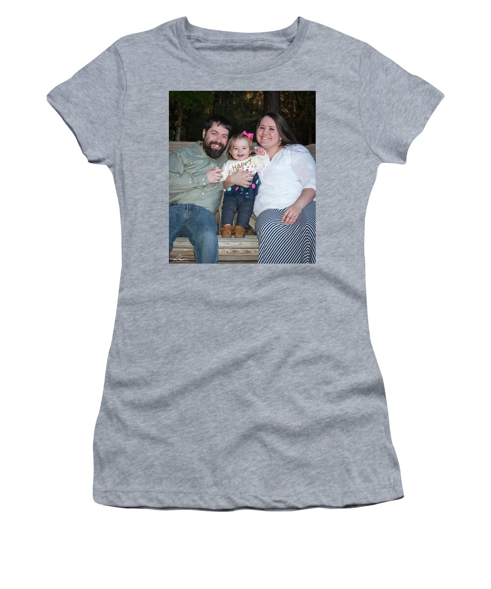 Family Women's T-Shirt featuring the photograph Langley 6581 by Phil And Karen Rispin
