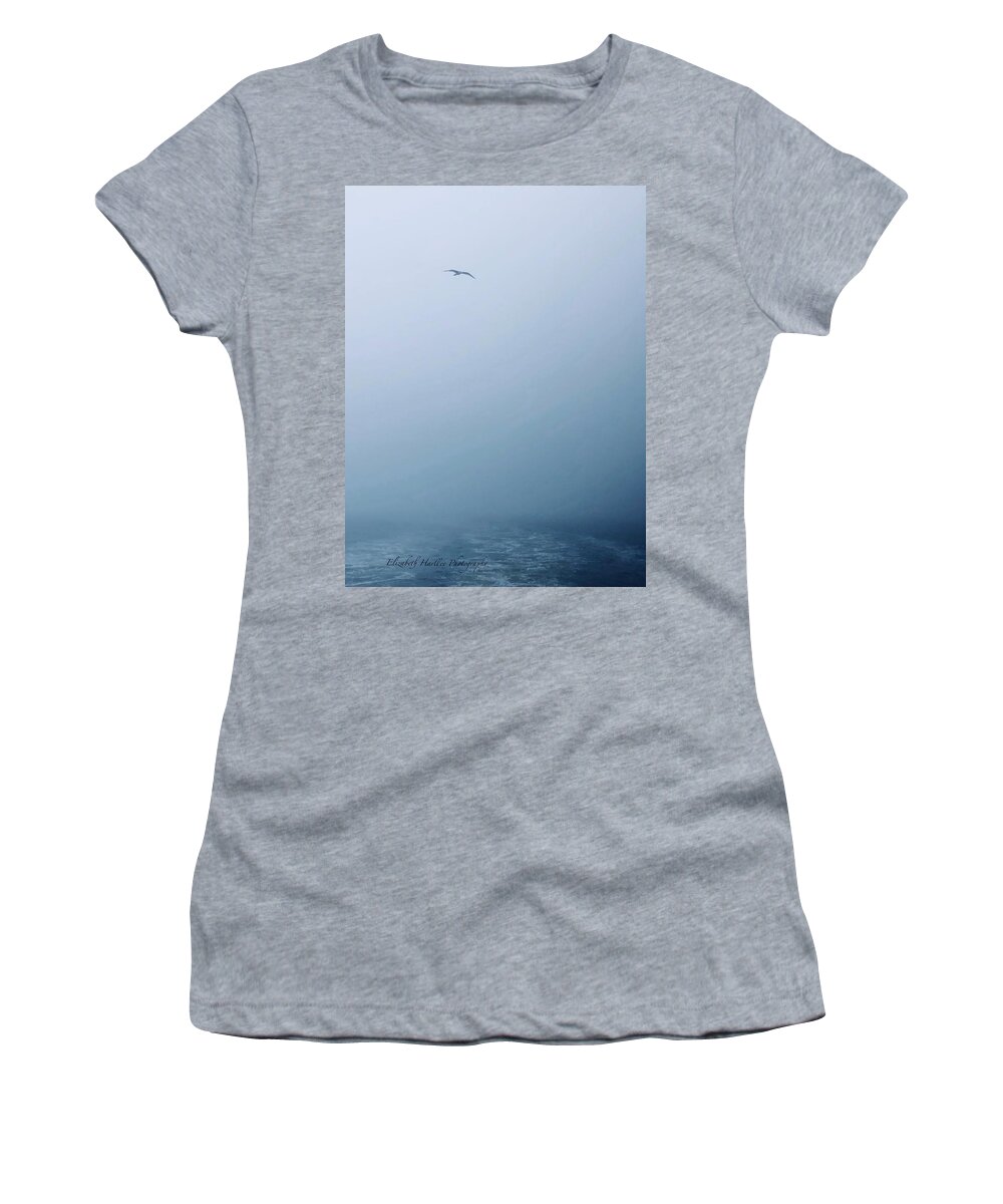  Women's T-Shirt featuring the photograph Last Flight by Elizabeth Harllee