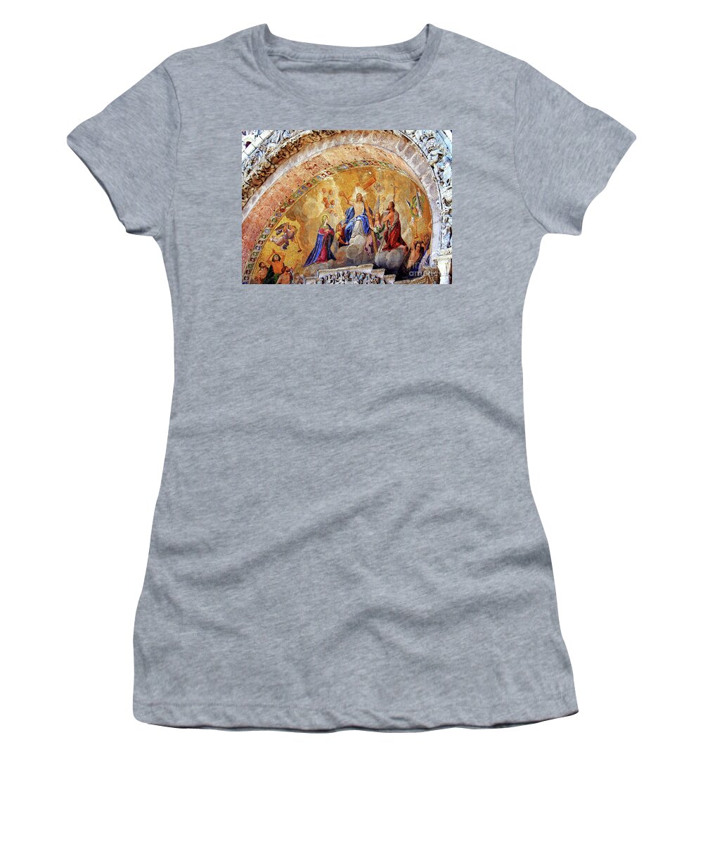 Venice Italy Women's T-Shirt featuring the photograph Last Judgement in Venice by Suzette Kallen
