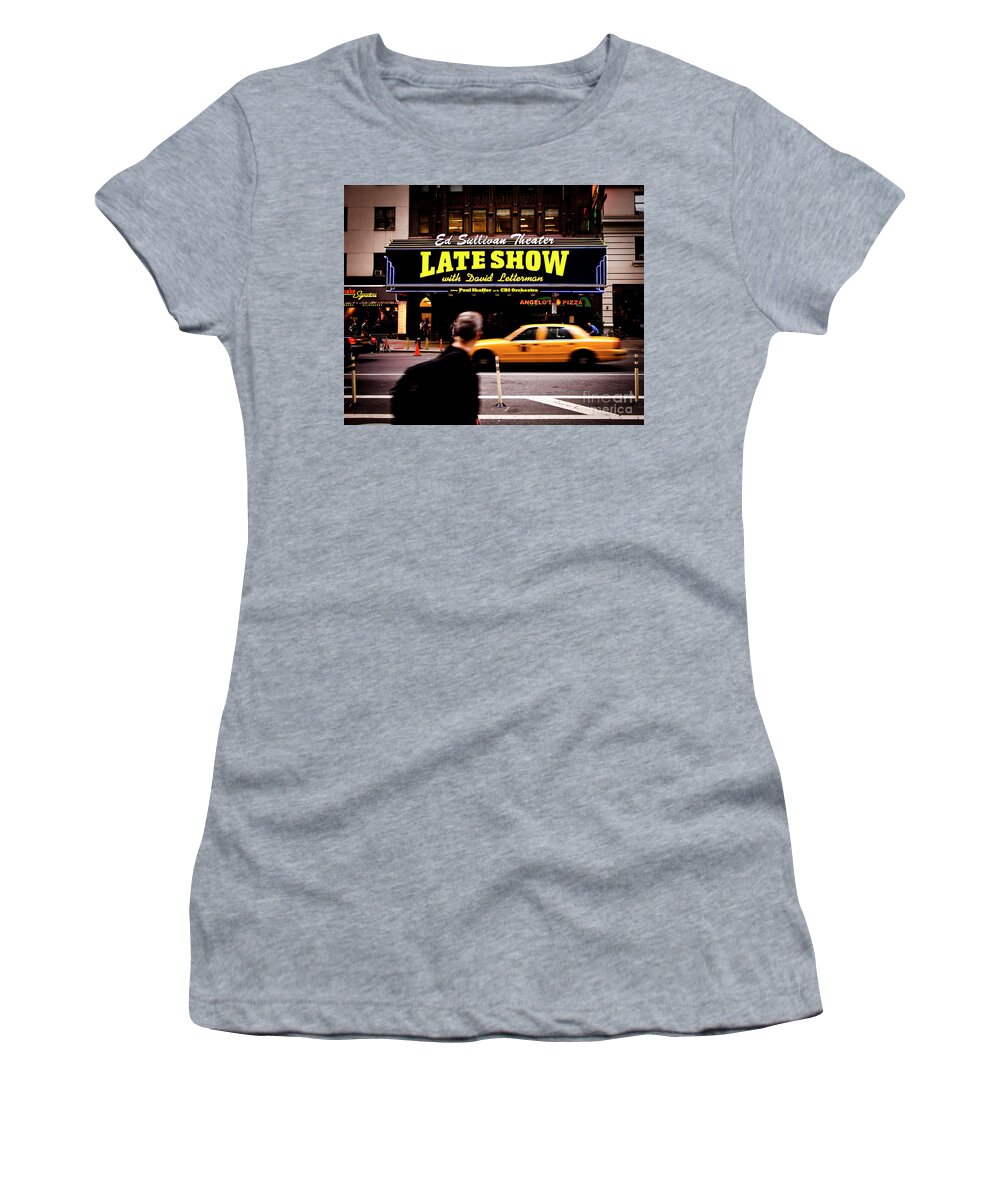 Late Show Women's T-Shirt featuring the photograph Late Show by RicharD Murphy