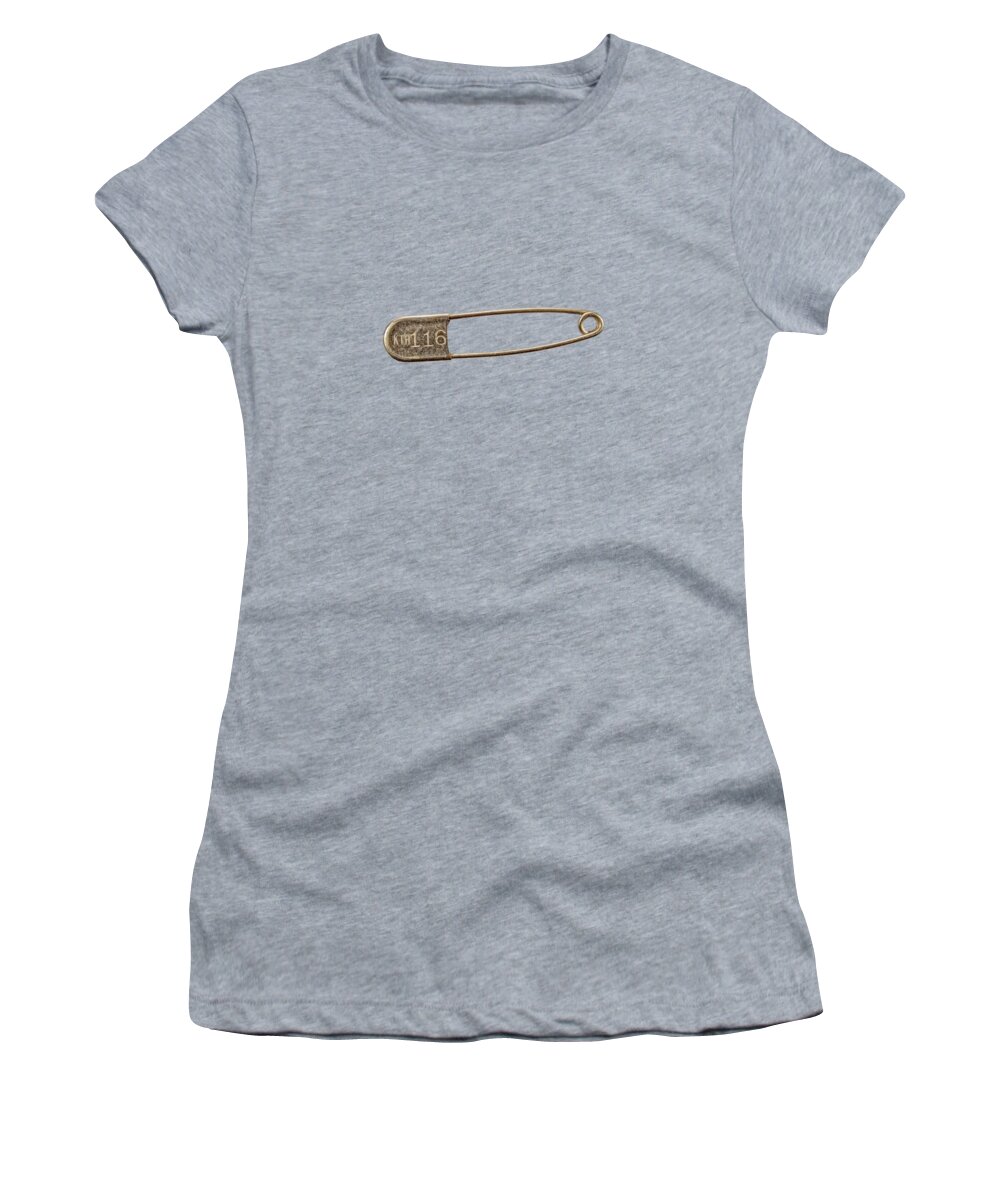 Diaper Women's T-Shirt featuring the photograph Laundry Pin by YoPedro