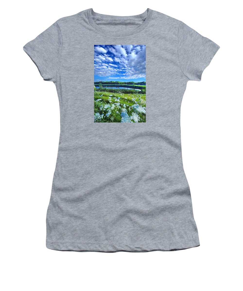 Travel Women's T-Shirt featuring the photograph Lazy Days by Phil Koch