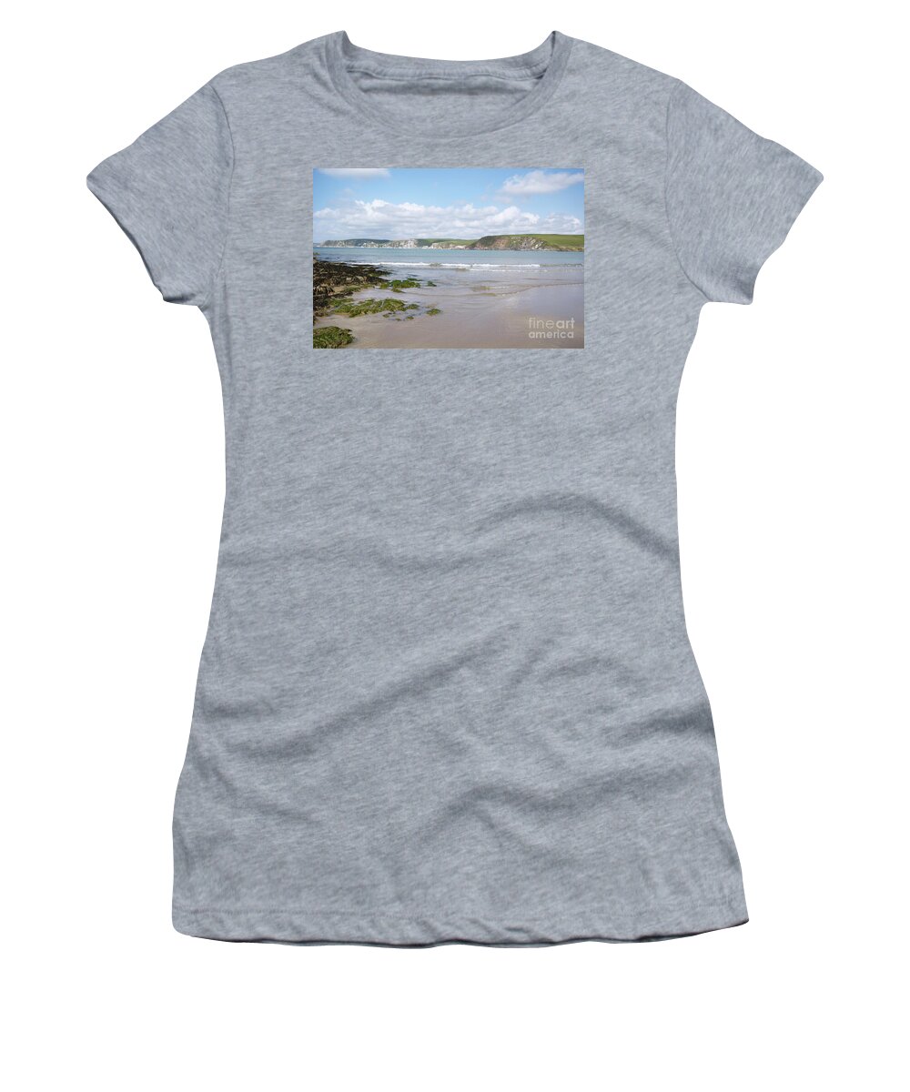 Lazy Women's T-Shirt featuring the photograph Lazy Devon Days by Wendy Wilton