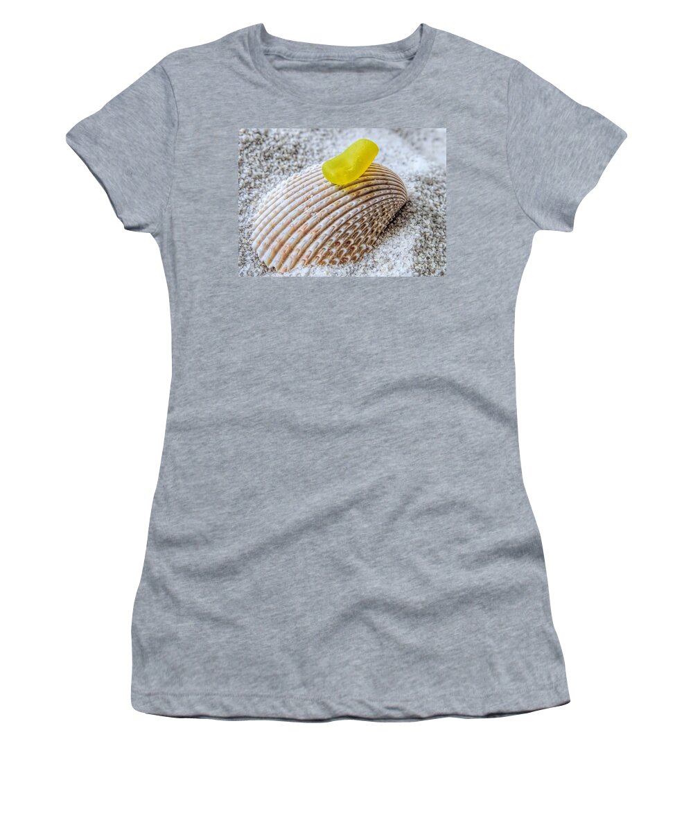 Sea Glass Women's T-Shirt featuring the photograph Lemony by Janice Drew