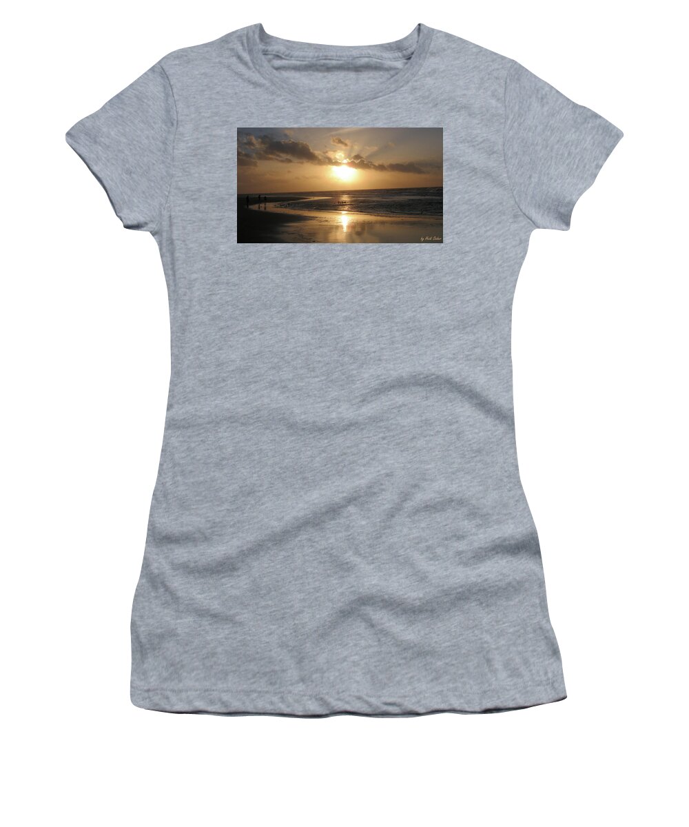 Light Always Shines For You Women's T-Shirt featuring the photograph Light always shines for you by Heidi Sieber