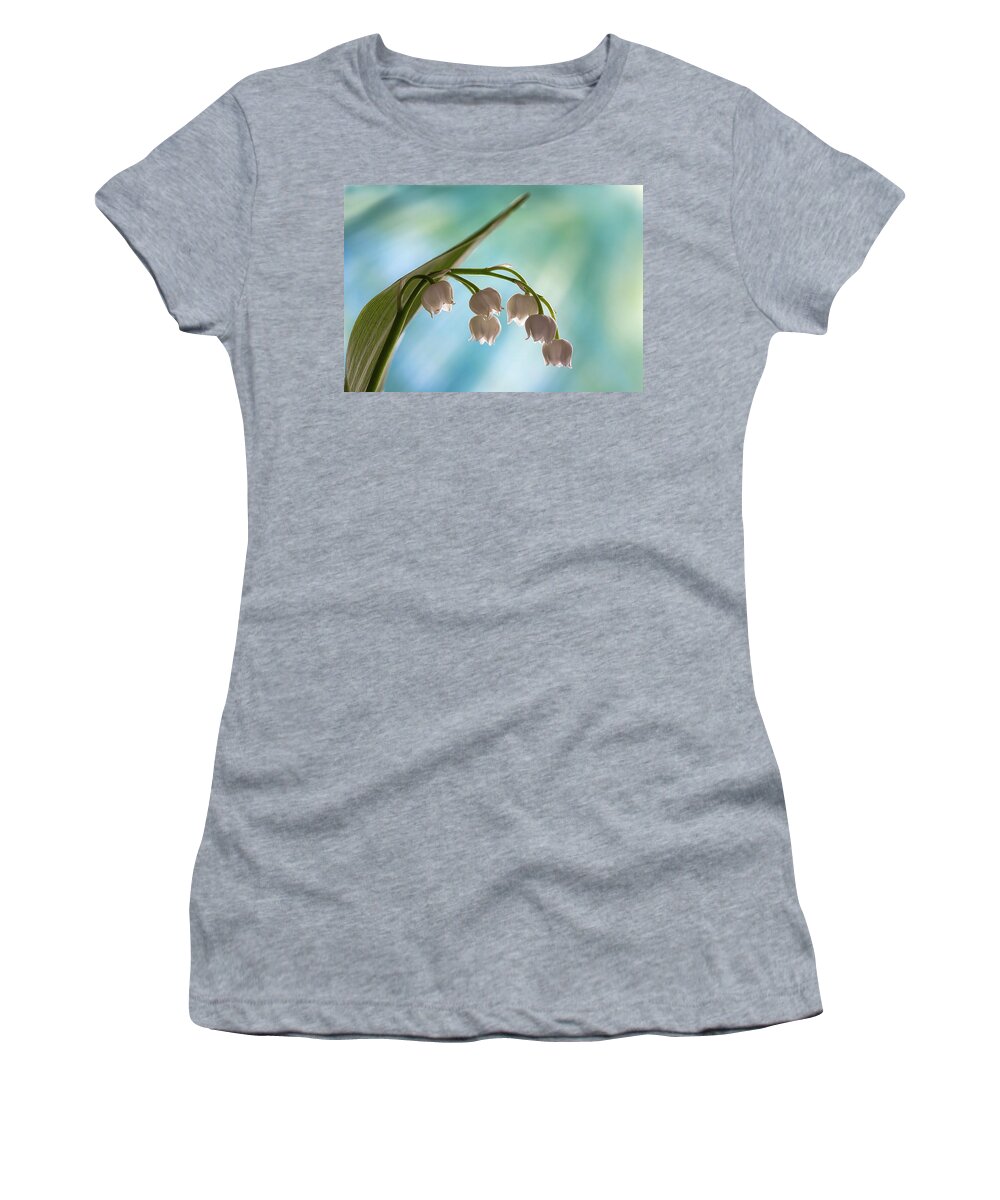 Lily Women's T-Shirt featuring the photograph Lily of the Valley by Shirley Mitchell