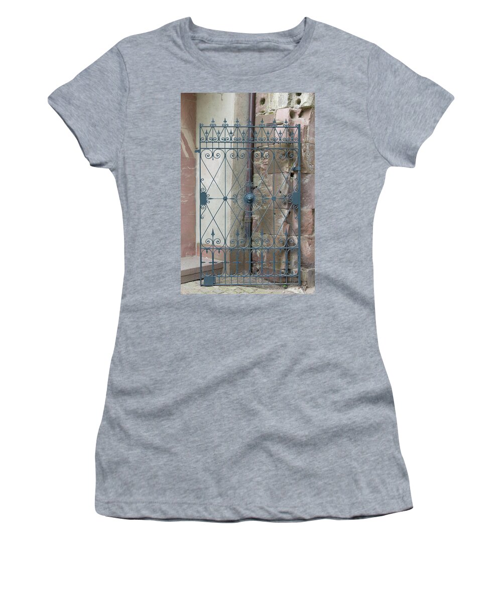 Heidelberg Women's T-Shirt featuring the photograph Lion Gate by Teresa Mucha