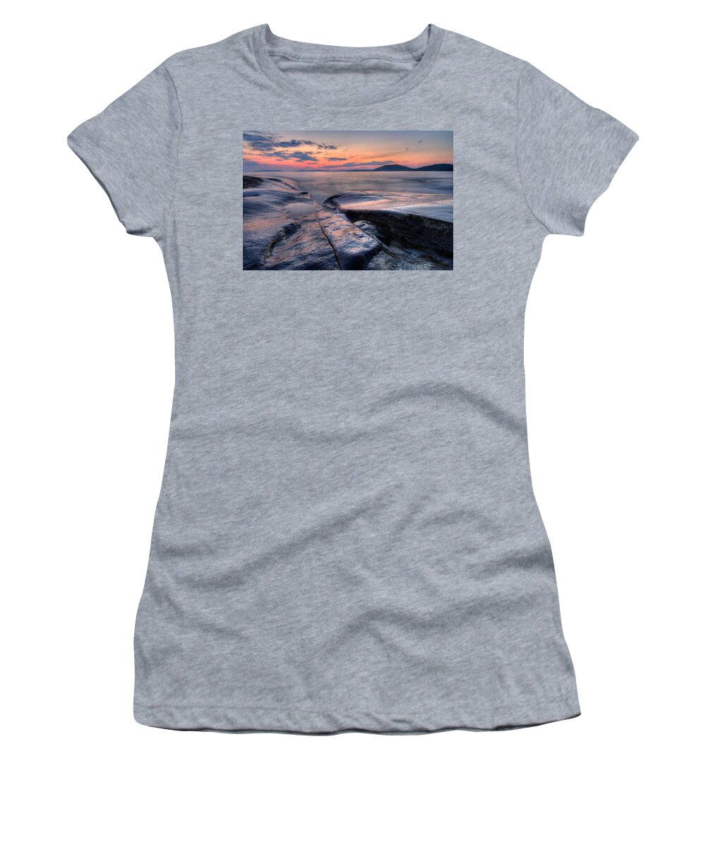 Canada Women's T-Shirt featuring the photograph Liquid Lagoon by Doug Gibbons