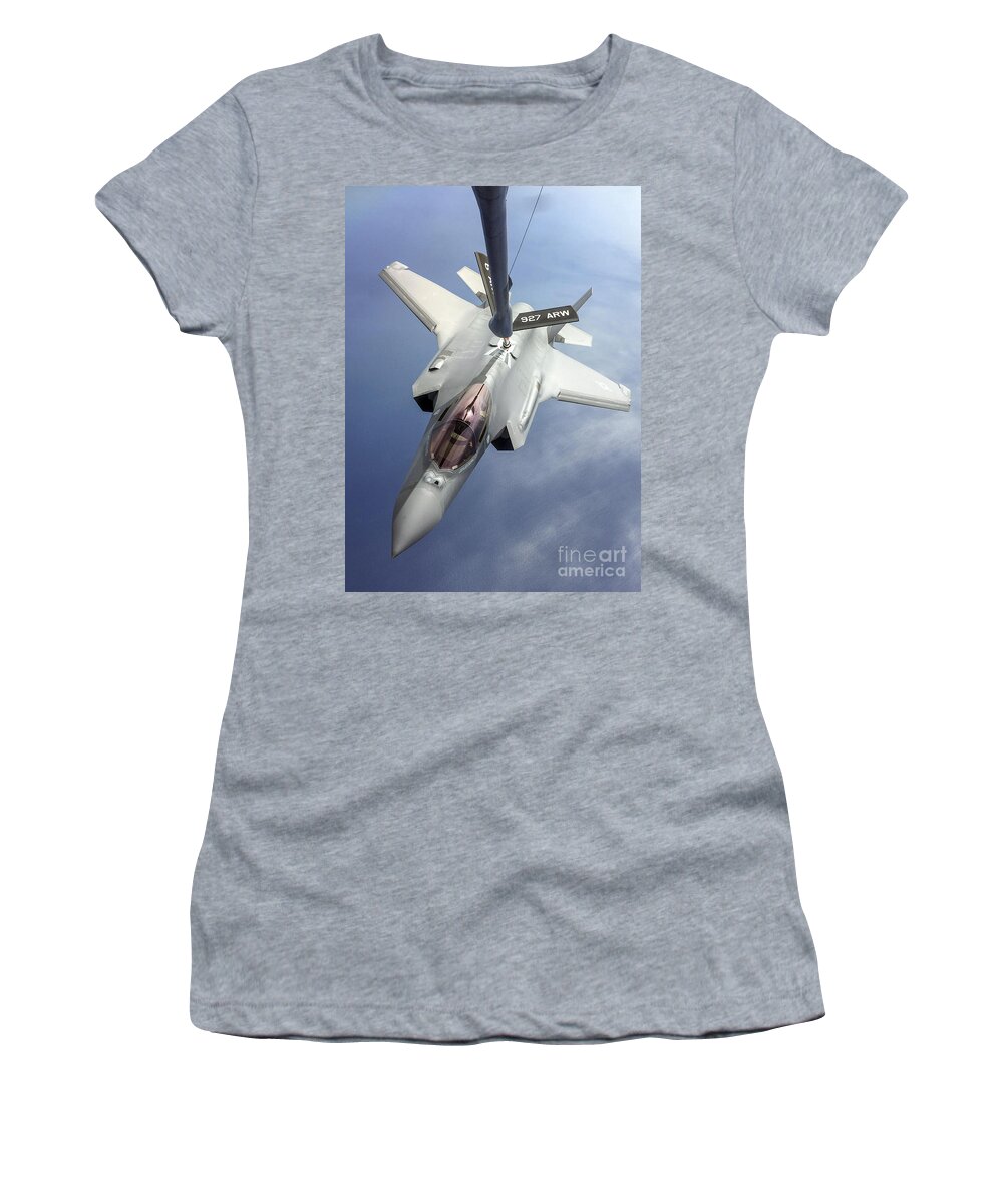 Science Women's T-Shirt featuring the photograph Lockheed Martin F-35 Lightning II, 2016 by Science Source