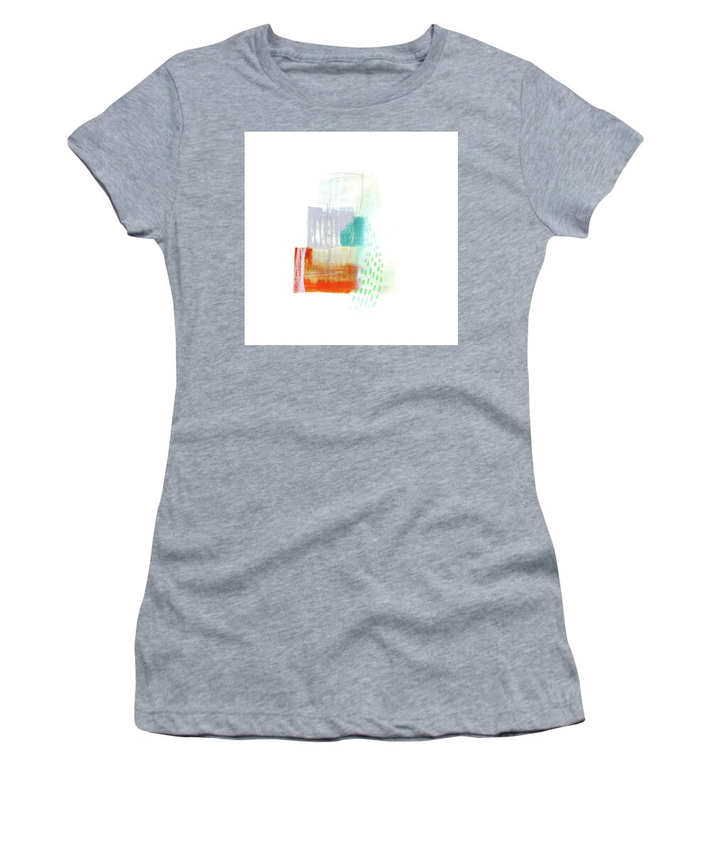 Jane Davies Women's T-Shirt featuring the painting Loose Ends#5 by Jane Davies