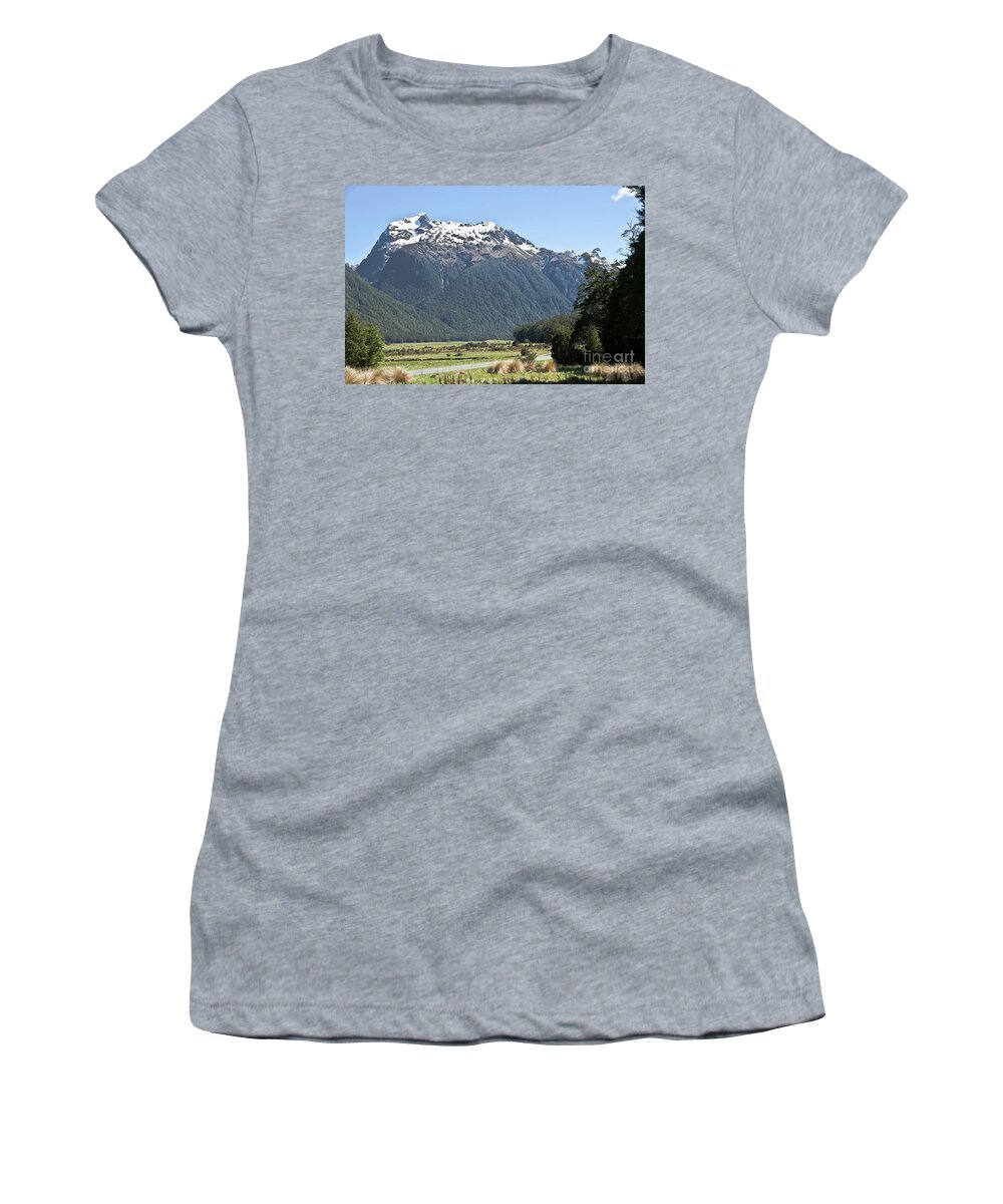 Queenstown Women's T-Shirt featuring the photograph Lord of the Rings Locations, New Zealand by Yurix Sardinelly