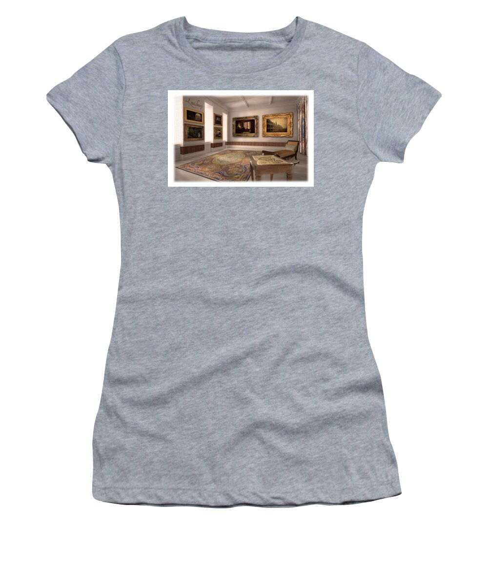 Louisbourg Women's T-Shirt featuring the photograph Louisbourg Before the Fall by Doug Matthews
