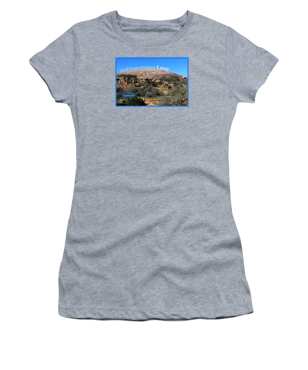  Women's T-Shirt featuring the photograph Love6 by David Norman