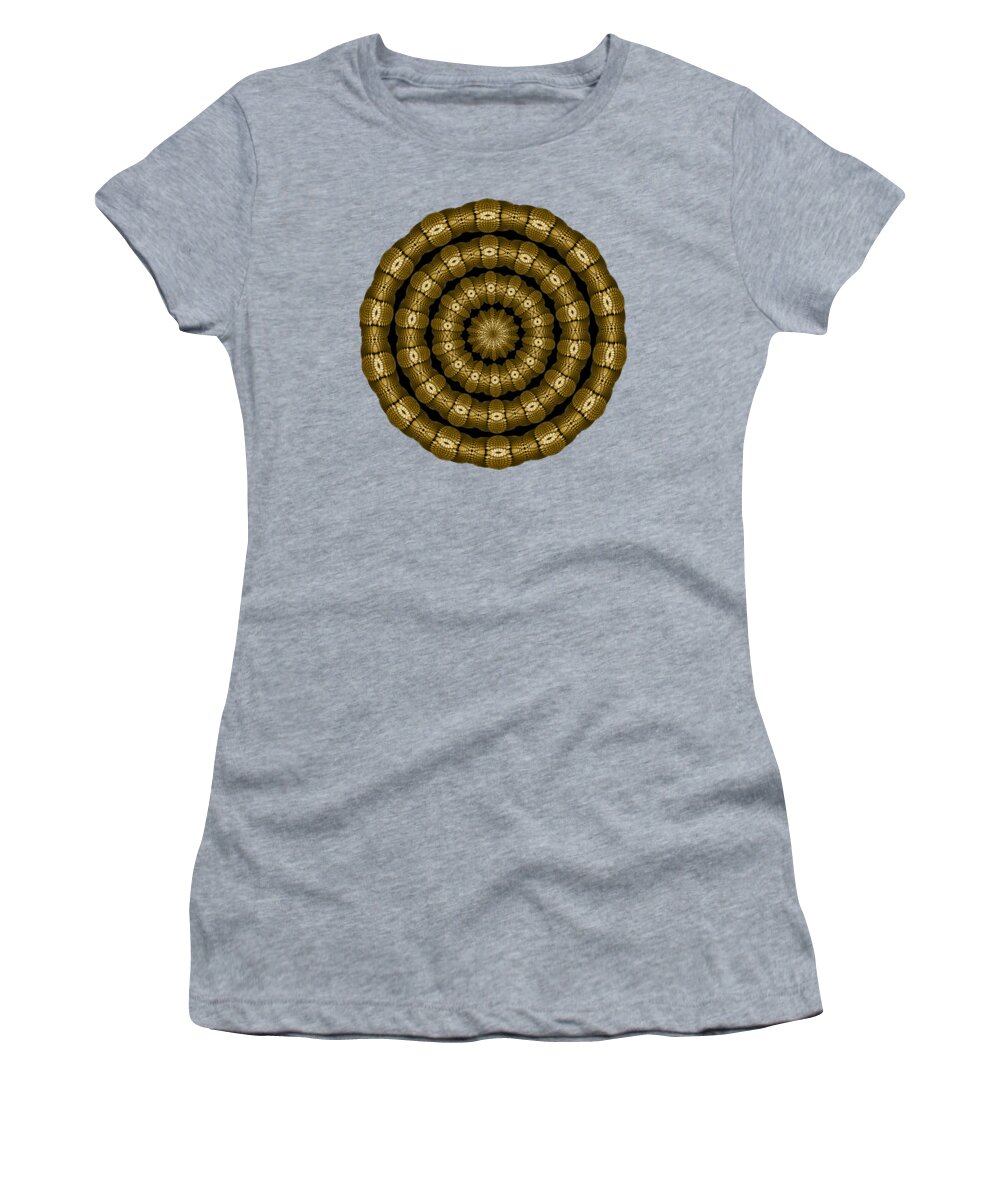  Women's T-Shirt featuring the digital art Magic Brass Rings by Doug Morgan