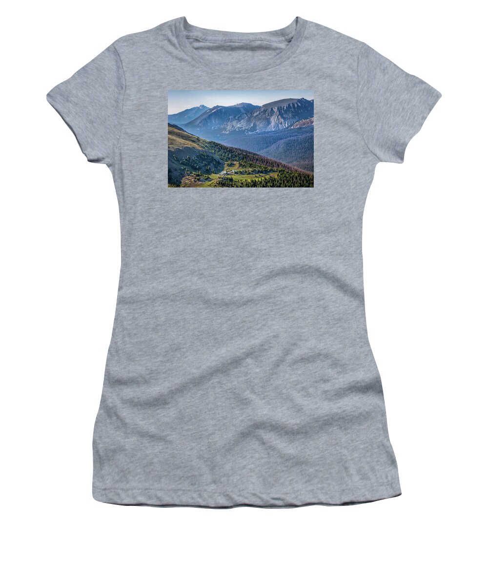 Majestic Women's T-Shirt featuring the photograph Majestic America by James Woody
