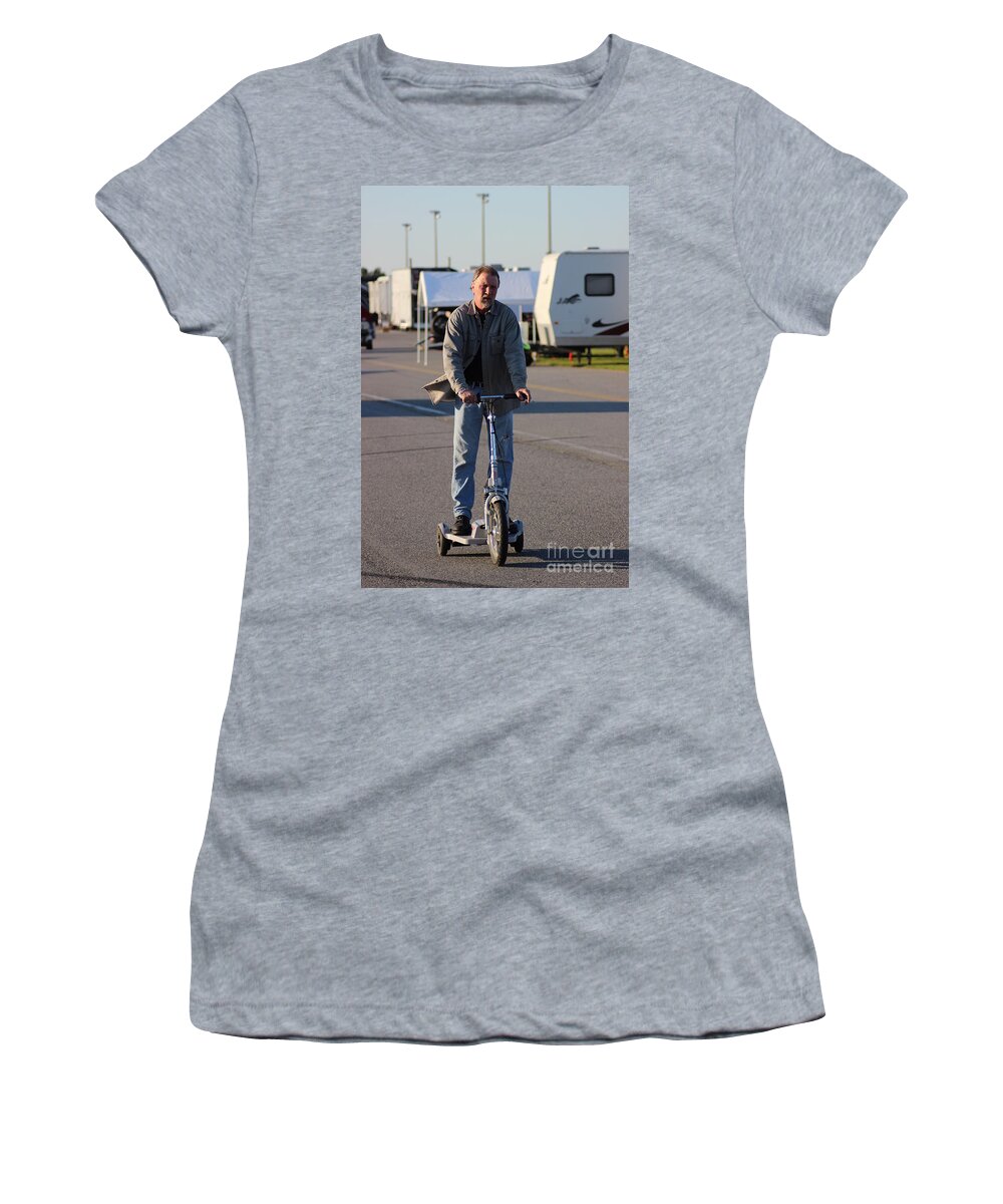 Manufacturers Women's T-Shirt featuring the photograph Man Cup 08 2016 by Jack Norton