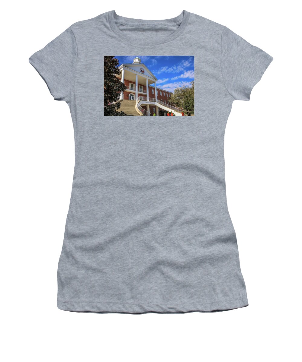 Ul Women's T-Shirt featuring the photograph Martin Hall 04 by Gregory Daley MPSA