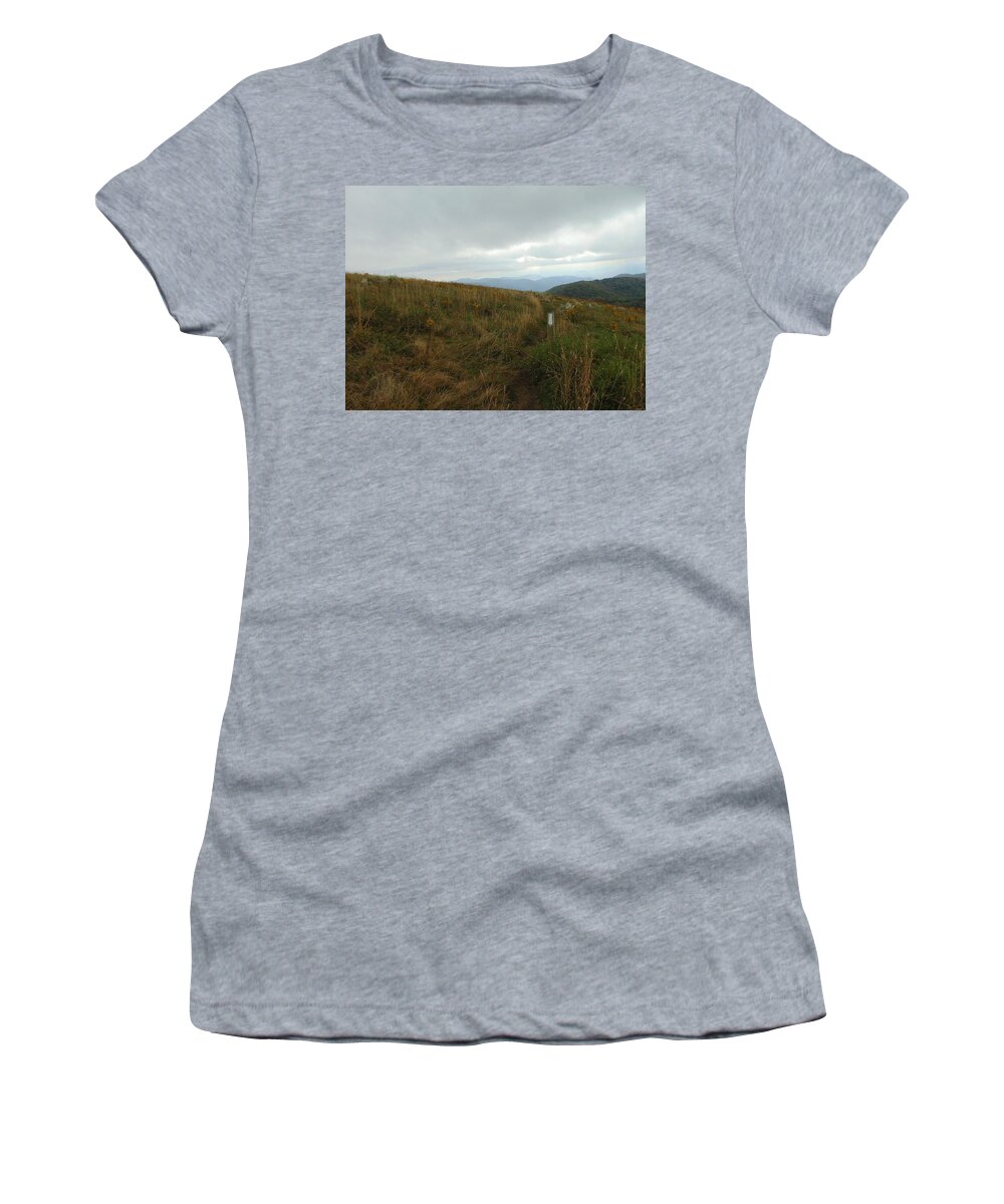 Max Patch Women's T-Shirt featuring the photograph Max Patch 2 by Richie Parks