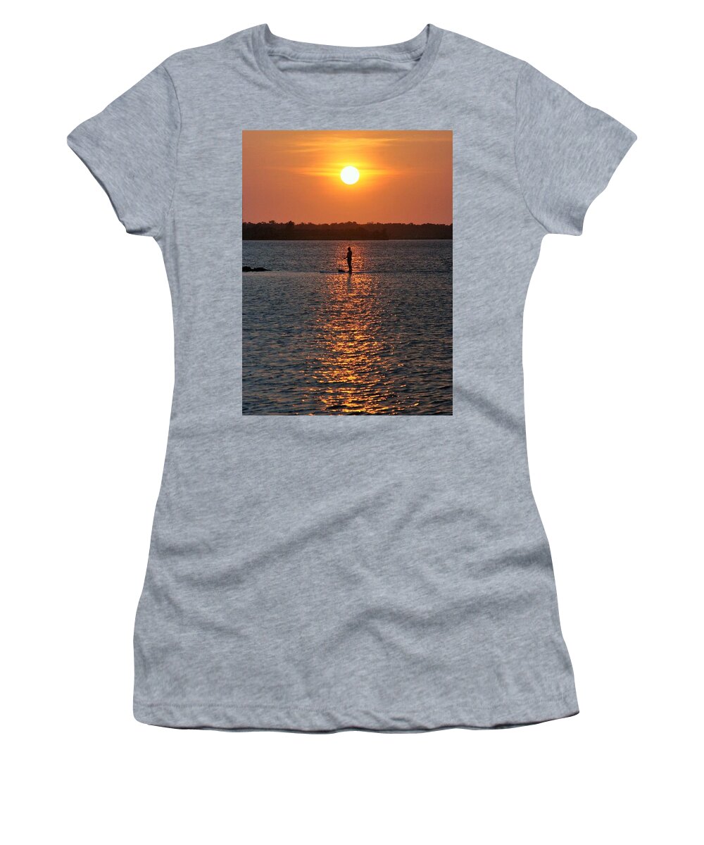 Myself Women's T-Shirt featuring the photograph Me Time by John Glass