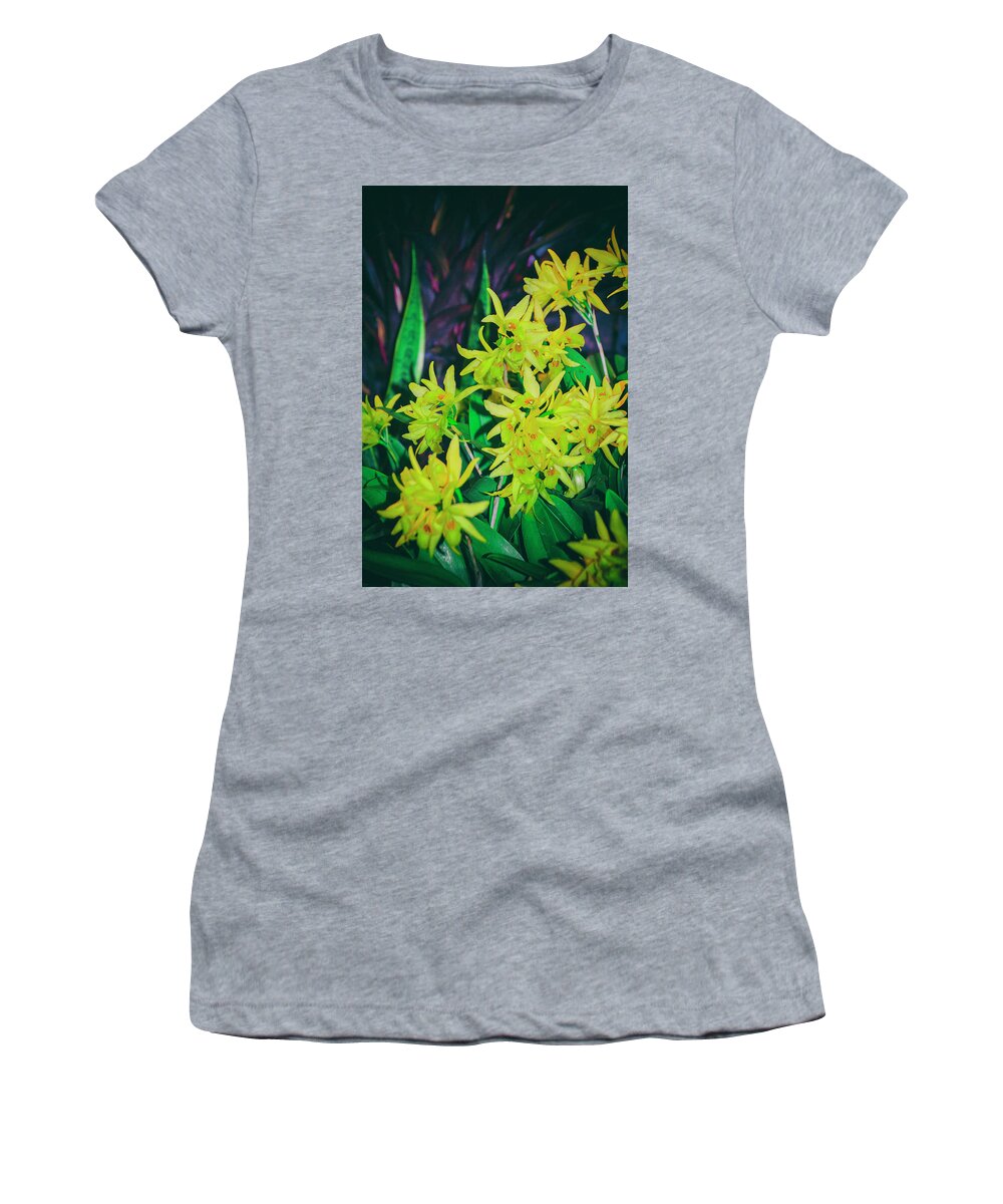 Flower Women's T-Shirt featuring the photograph Meadow Gold by Bill Cannon