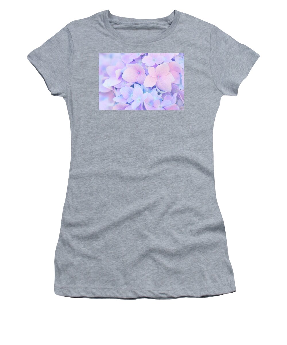 Hydrangea Women's T-Shirt featuring the photograph Mellifluence by Iryna Goodall