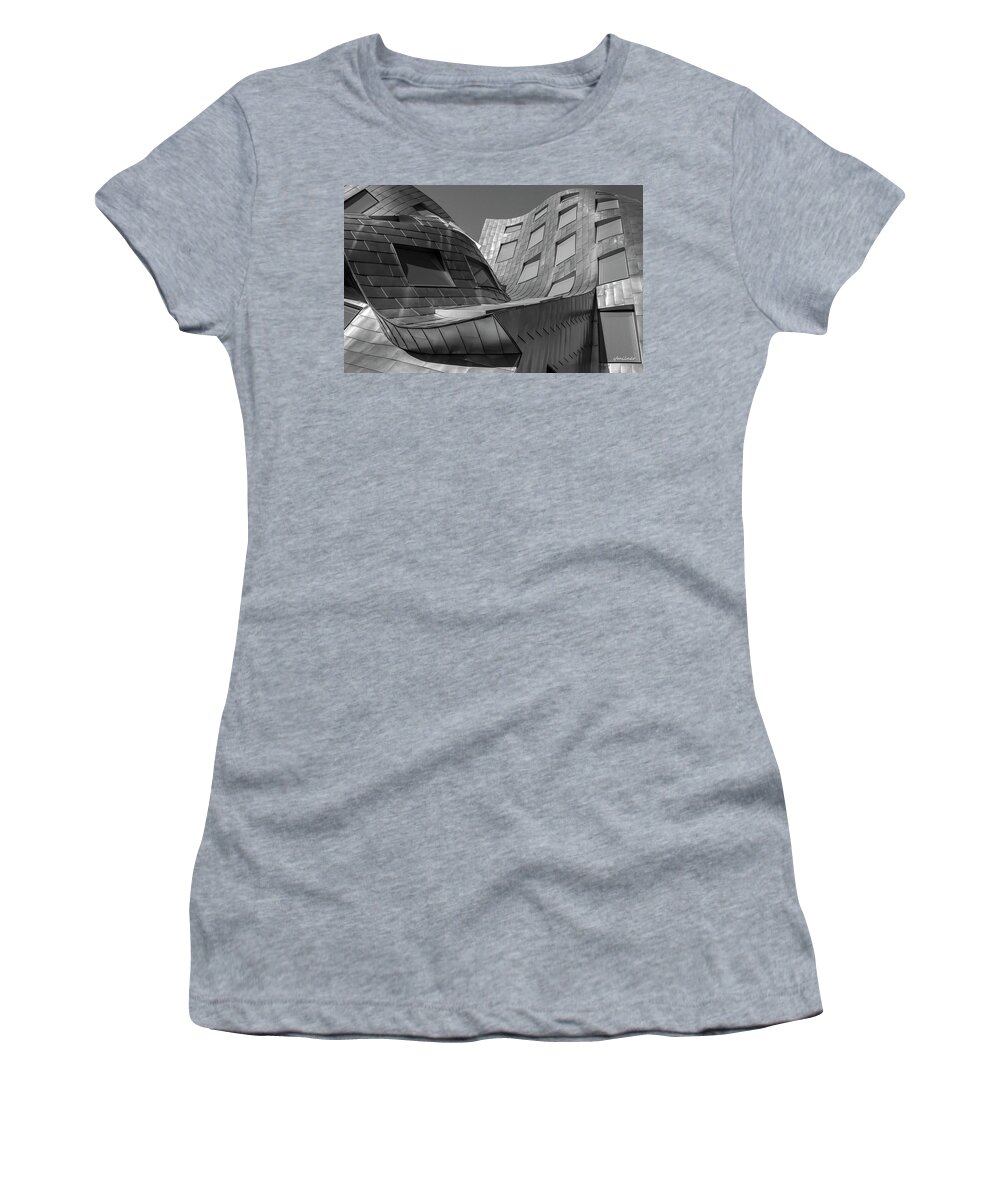 Buildings Women's T-Shirt featuring the photograph Melting by Steven Milner