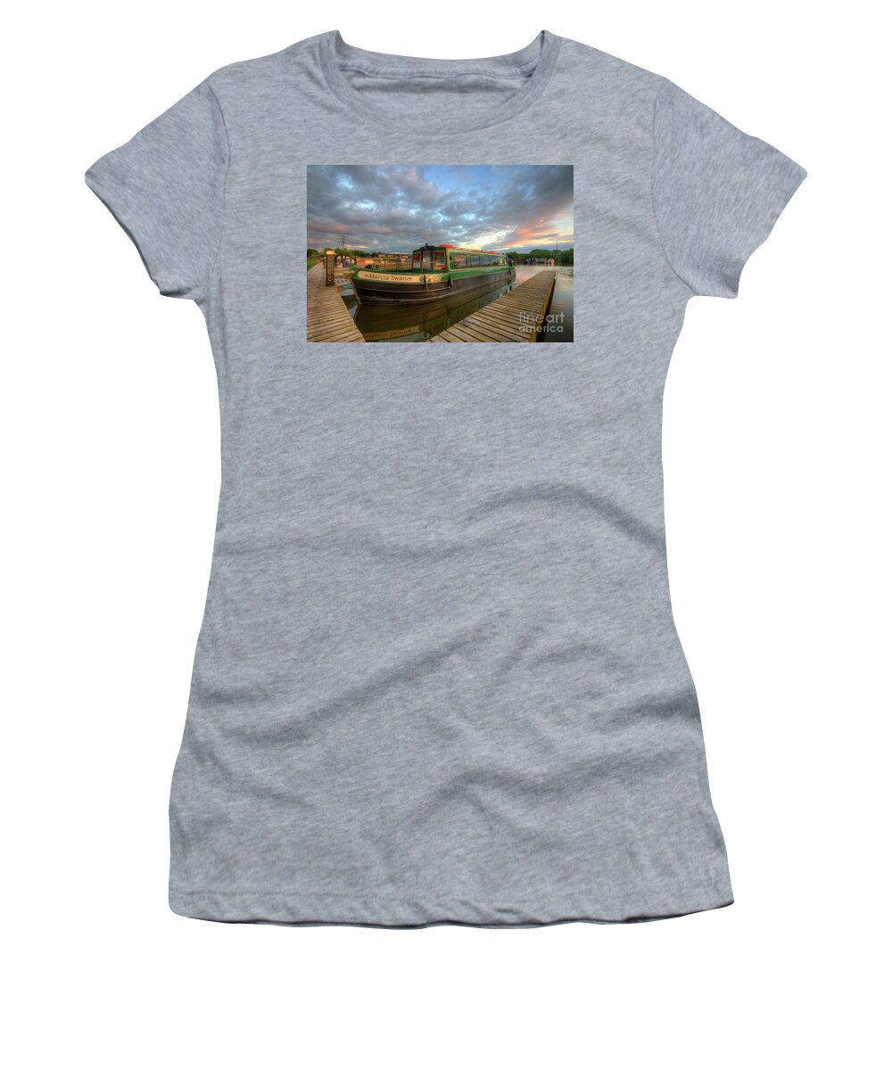 Yhun Suarez Women's T-Shirt featuring the photograph Mercia Marina 14.0 by Yhun Suarez