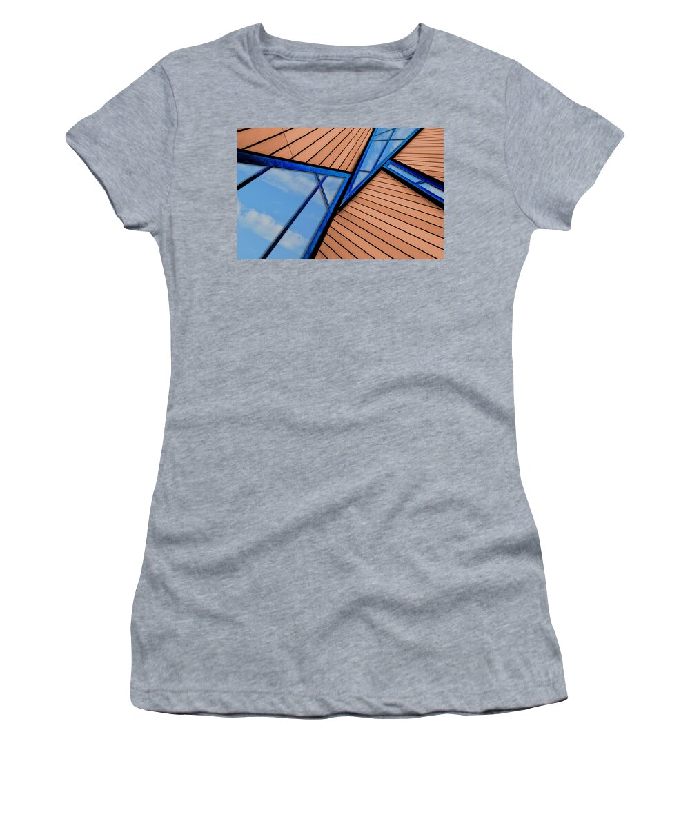 Photography Women's T-Shirt featuring the photograph Mixed Perspective by Paul Wear