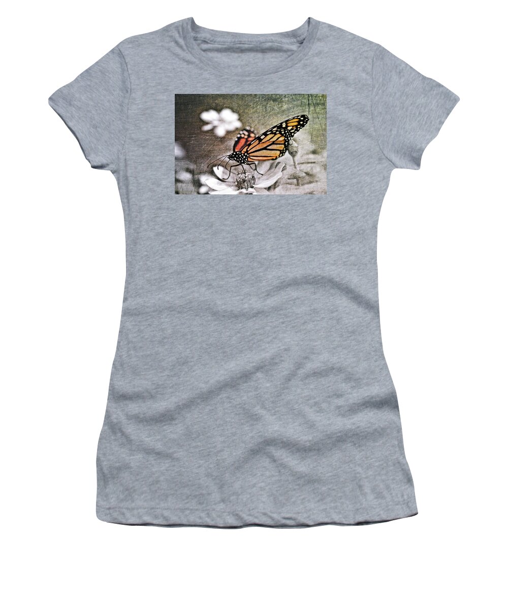 Monarch Women's T-Shirt featuring the photograph Monarch Butterfly by Marianna Mills